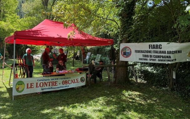 Stand delle lontre del Boscone a Borgo Lentino in alta val tidone