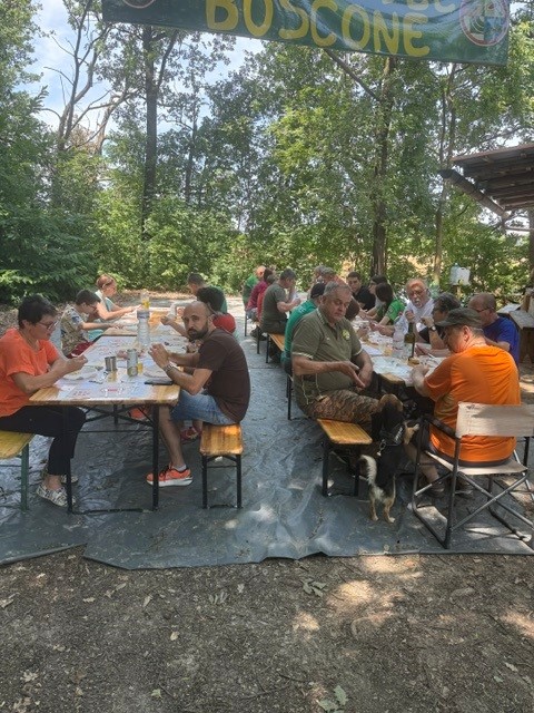 pranzo dopo la gara